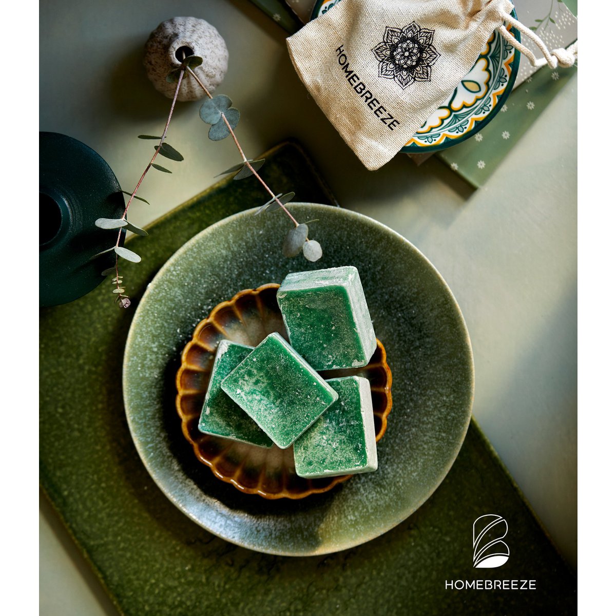 Eucalyptus perfume block (packaged in 10 pieces)