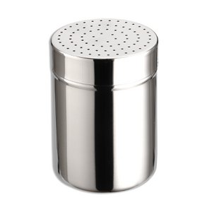 Salt / sugar shaker 1.5 mm made of stainless steel