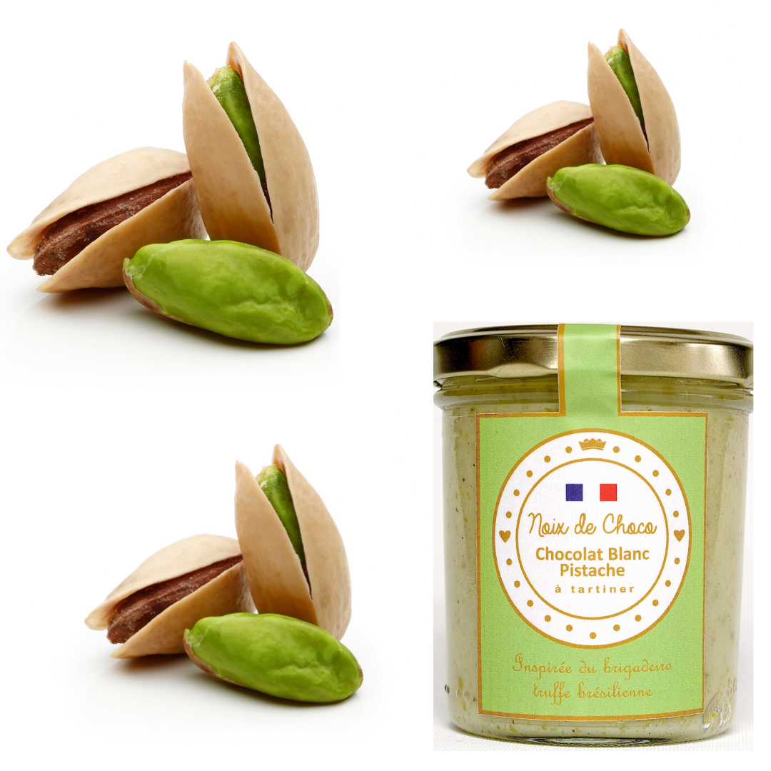 Pasta De Chocolate Blanco Y Pistacho