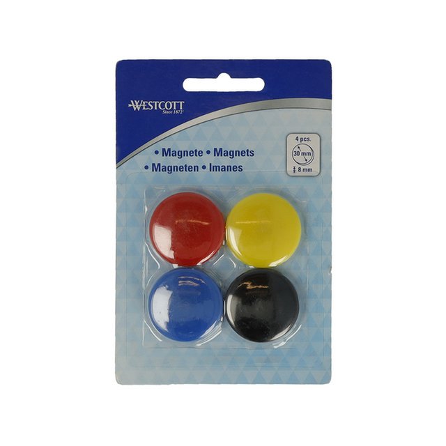 Magneteet Westcott passendes Paket zum 4. Ø 30mmx8mm, 900g Kappe: 6-8 Vel 80g Papier