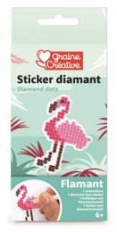 KIT DIAMOND MOSAIC. STICKER  FLAMINGO
