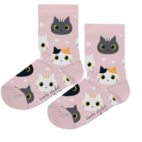 Toddler Socks Cats