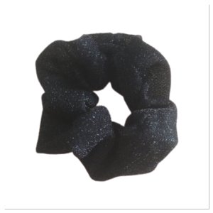 Scrunchie glitter black