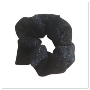 Scrunchie glitter black