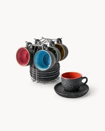 Cappuccinotassen sæt las palmitas 6er sæt 190 ml