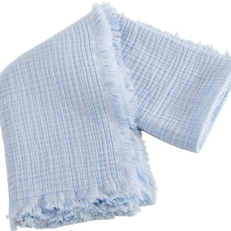 BOHORIA® muslin muslin cloth baby burp cloth Sky 80x80cm