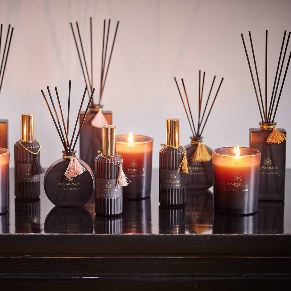 Boutique-Duftstäbchen Lotus & Jasmin 90 ml weiß