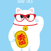 Good luck with maneki neko