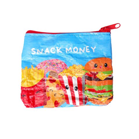 Mini portemonnee Snack money van gerecycled plastic