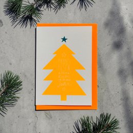 Lettertanne neonorange