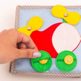 Peek-a-Boo – Mini libro tranquillo di 6 pagine