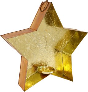 KERZENHALTER GOLDSTERN (HOFF9780)