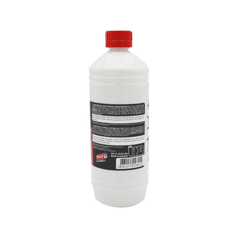 Allume-feu Liquide Pour Barbecue 1 Litre - Cheminées - Poêle - Feux de Camp
