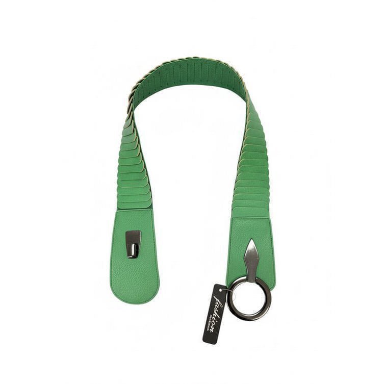 Cintura in vita da donna - 20+ colori - Pelle vegana - Fibbia in metallo - Elastica