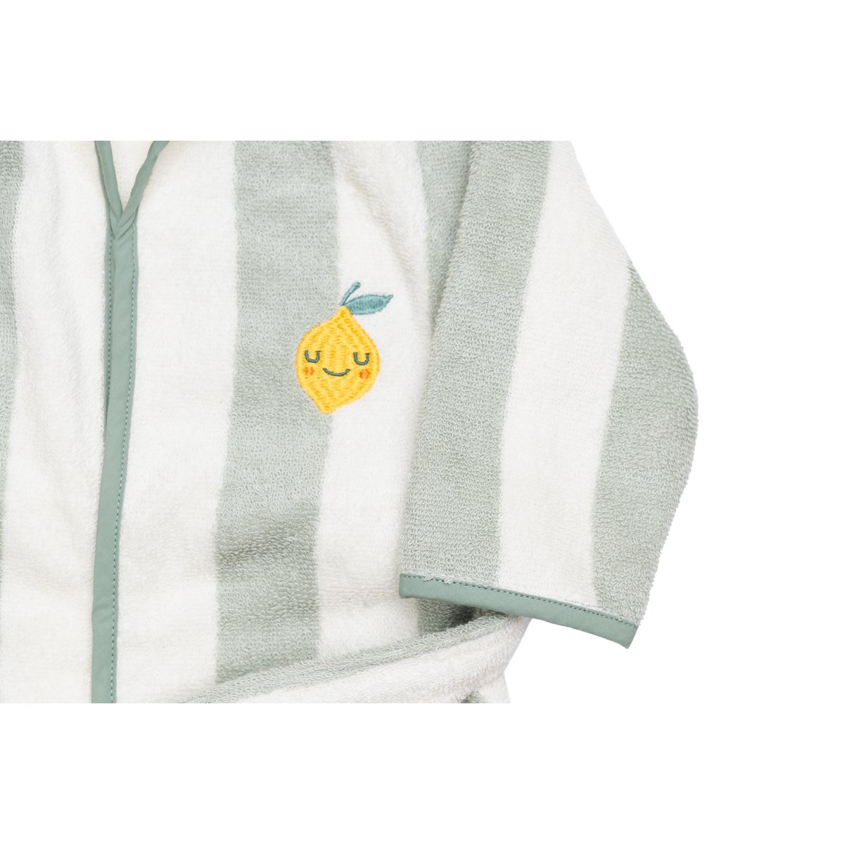 Terry Cotton Kid Bathrobe Lola Lemon