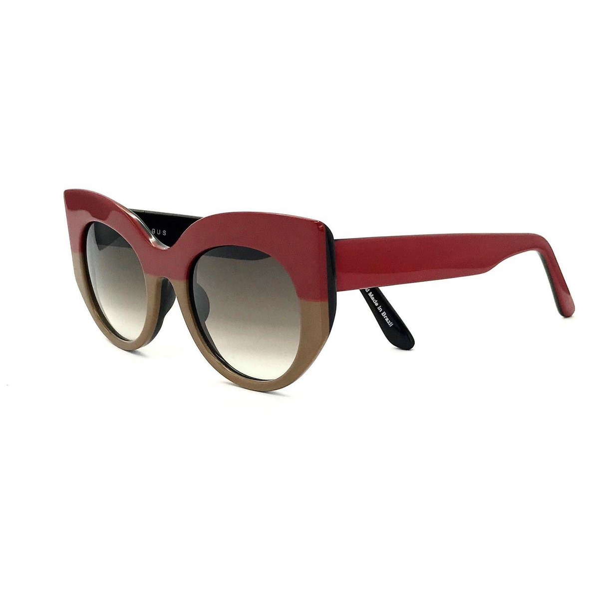 Gustavo Eyewear- G13 - Burnt Orange / Beige