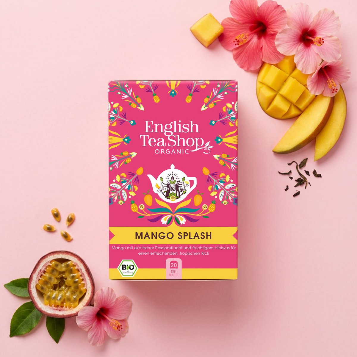 ETS - Mango Splash, BIO, 20 Teebeutel