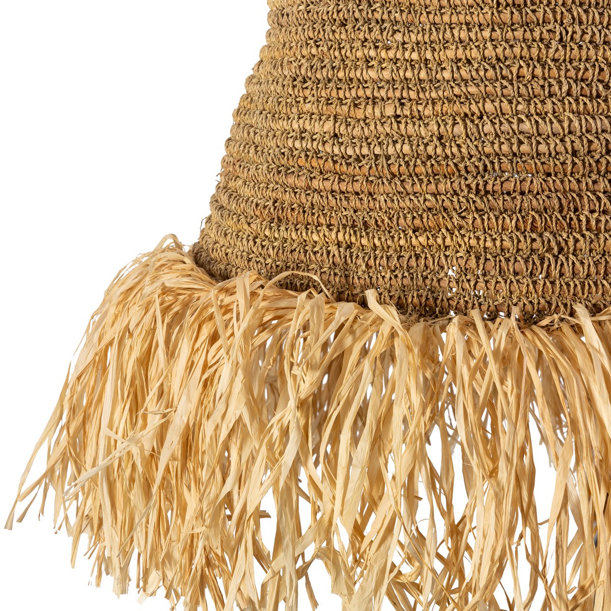 LÁMPARA DE TECHO 50X50X52/200 SISAL NATURAL TH7985000
