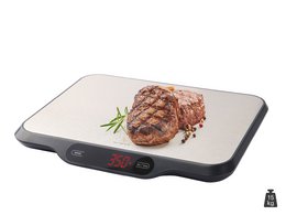Professional kitchen scales up to 15 kg with stainless steel surface