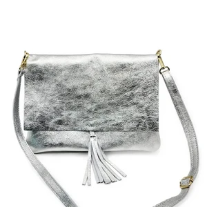 Tasche aus LUNA Silver Laminato
