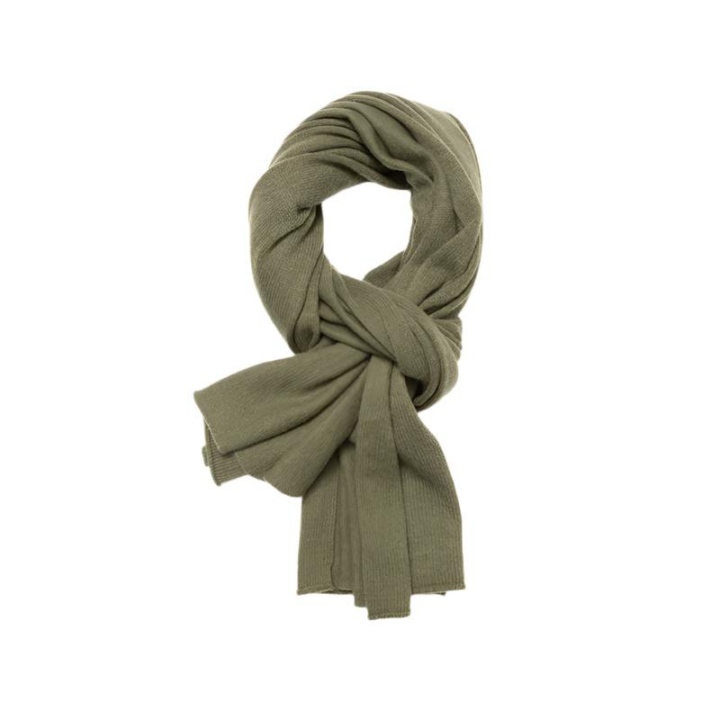 Løs kant - 100% ren cashmere strikket indpakning tørklæde, 60*180 cm