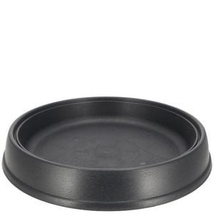 Plastic coaster Sofia, D51cm, H7.6cm, anthr