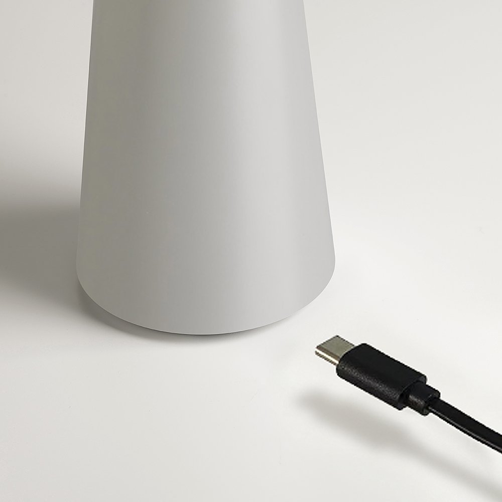 BORDLAMPE MOVE ME LYSEGRÅ