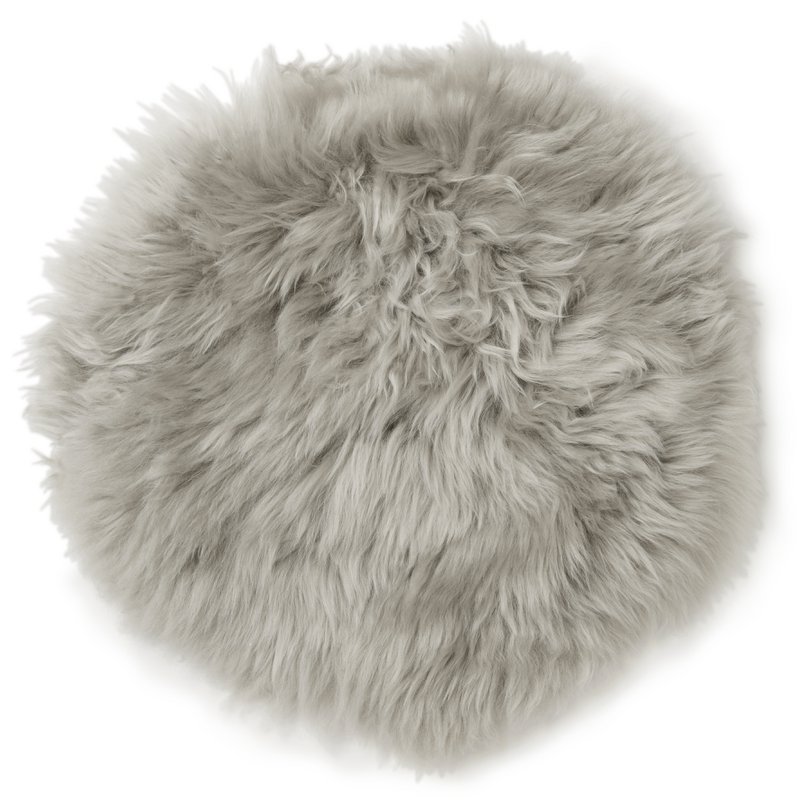 Classic sheepskin seat cover_Silver Beige