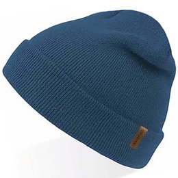 Skov Beanie Gammel Blå