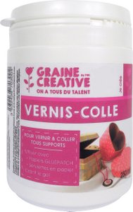 POTJE VAN 250ml BRILJANTE BLANKE VERNIS LIJM