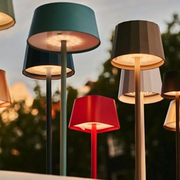 Wouter Mokkabruine oplaadbare tafellamp