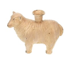 Candlestick sheep cream