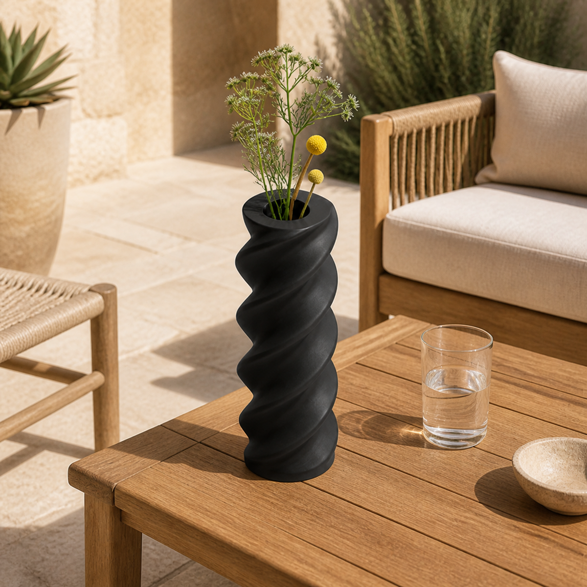 Fusilli Pasta Vase