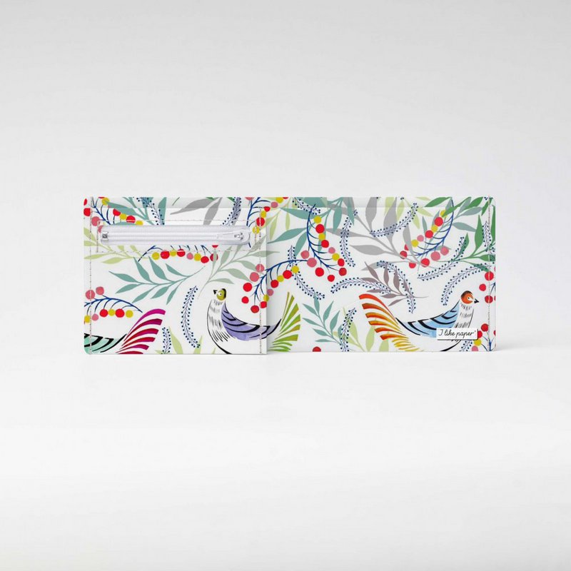 FLORALITY BIRD Tyvek® kartonnen portemonnee / portemonnee