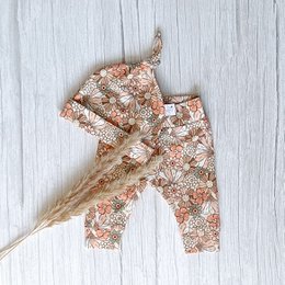Cuffed Legging Cheerful Flower