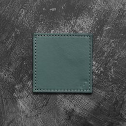 Onderzetters DUO, set van 4, petrol/antraciet