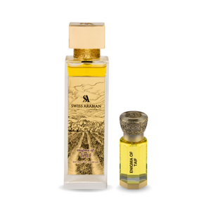 Swiss Arabian Enigma of Taif Extrait 100 ml + CPO 12 ml Geschenkset
