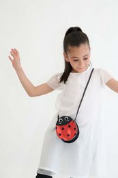Children's shoulder bag - Ladybug the Neon Ladybug