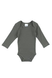 Body lange mouw unisex groen