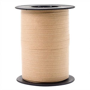 Ringelband Paper Optik 10mm, 100m, braun