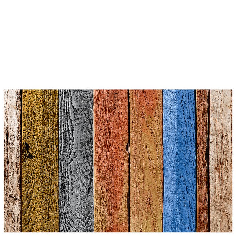 Vinyl keukenmat "kleur houten planken"