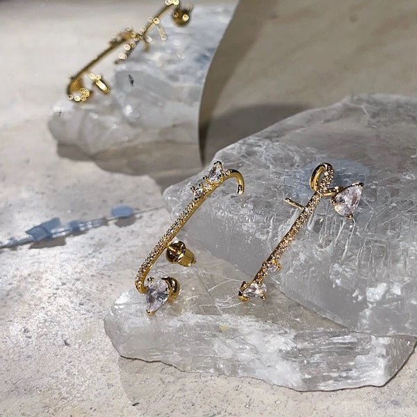 Ear Cuff Sparkling Line – Un pezzo