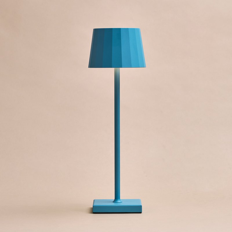 William Amsterdams Blue Rechargeable Table Lamp