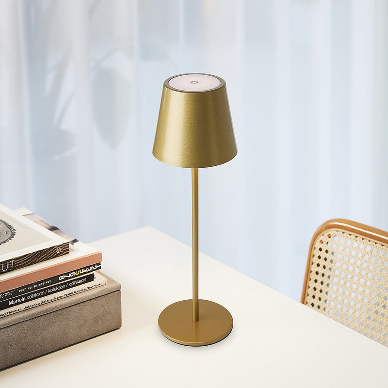 TABLE LAMP ONE BRONZE