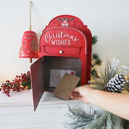 Post Box Wishes Christmas 39 cm Isabelle Rose