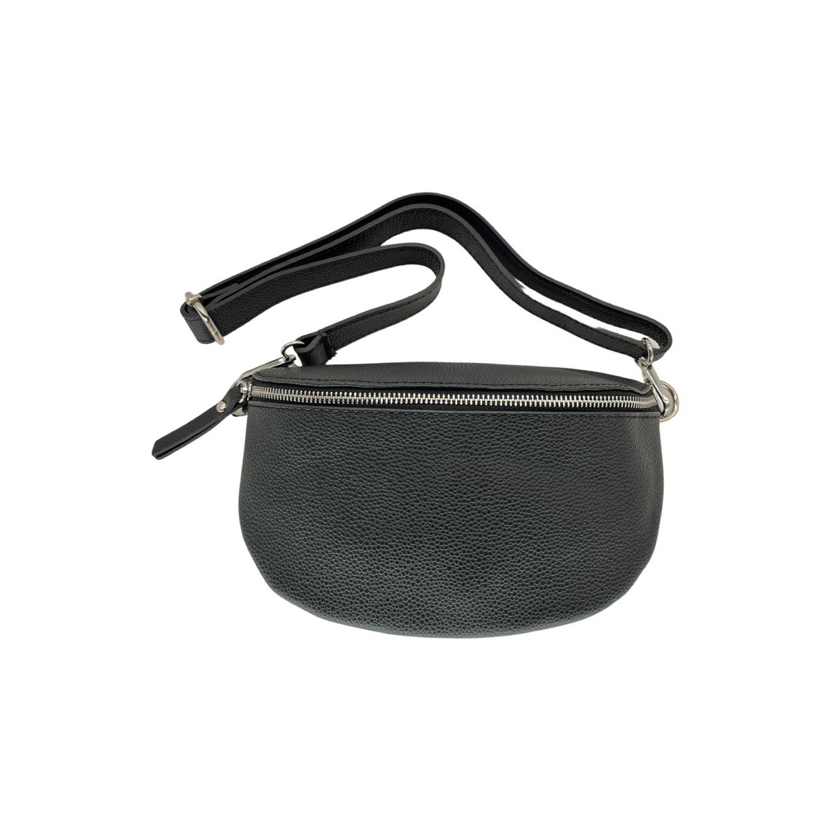 LINA HEUPTAS VAN GENERF LEER 25CM ZWART