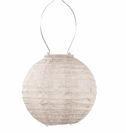 Lumiz Solar Lampion Rond Spectare - 20cm - Miękki róż
