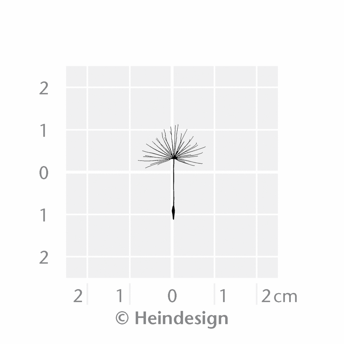 Small stamp: Pusteding's dandelion