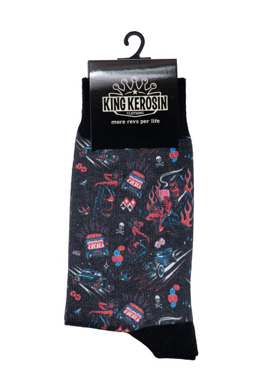 Socken «Rockabilly Devil»