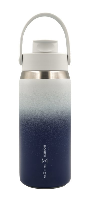 Thermisch drinkgerei – Canvas fles 355/473/710 ml (12/16/24 oz) Middernachtblauwe kleur